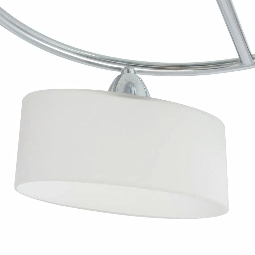 Lubinis šviestuvas Lubų šviestuvas su elipsoid. stiklo gaubtais 5 x E14, 200W