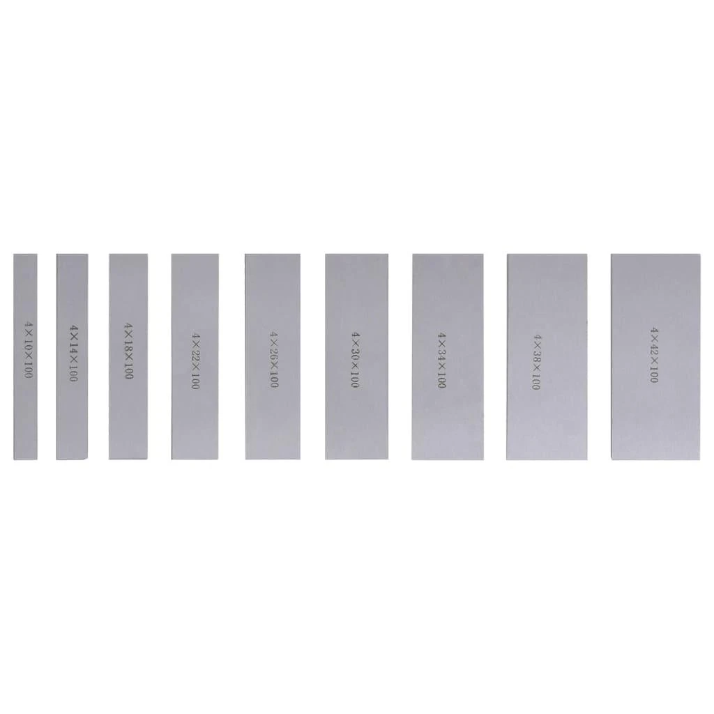 Lygiavimui skirtos plokštės, 18vnt., 100mm, 10-42mm