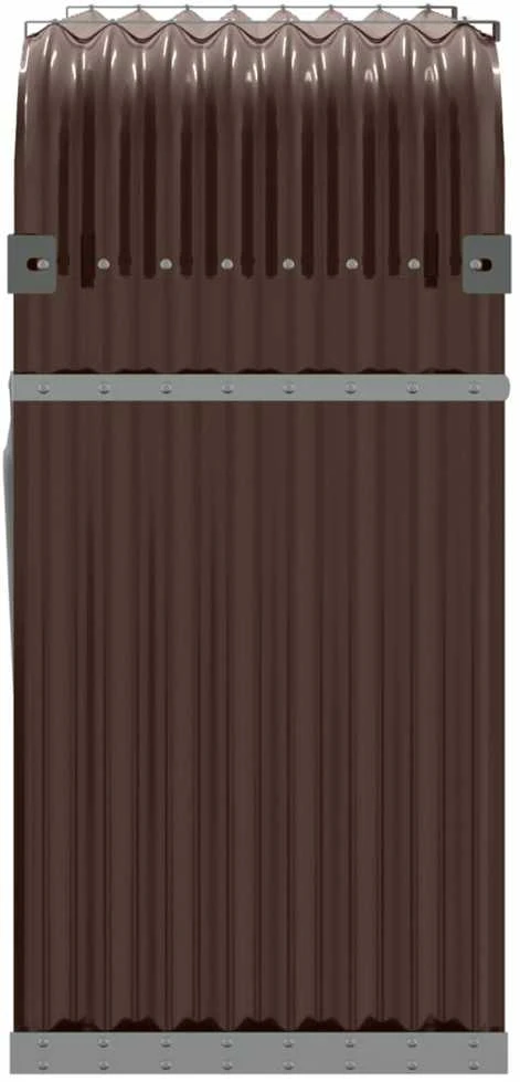 Malkų stovas, rudas, 120x45x100cm, galvanizuotas plienas