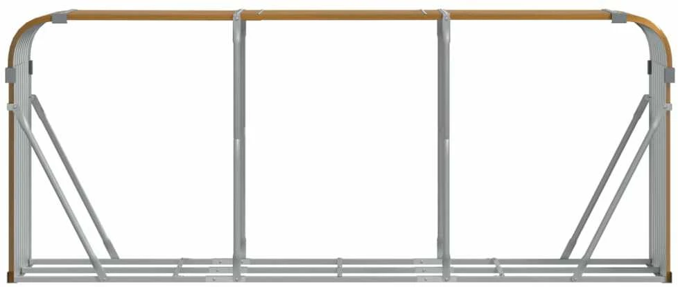 Malkų stovas, rudas, 234x45x100cm, galvanizuotas plienas