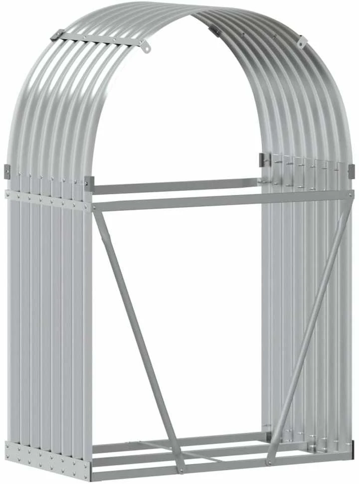 Malkų stovas, sidabrinis, 80x45x120 cm, galvanizuotas plienas