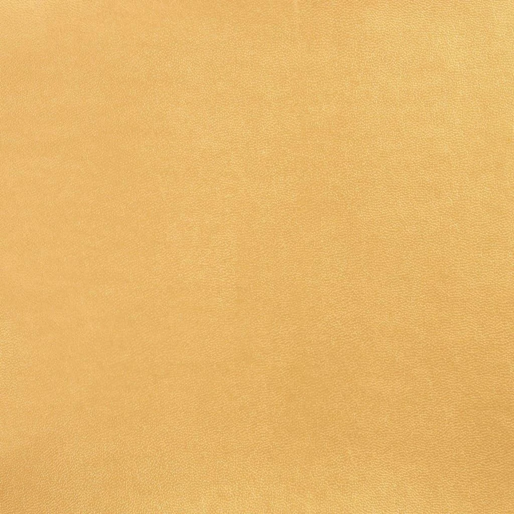 Masažinė žaidimų kėdė su pakoja, juoda ir auksinė, dirbtinė oda