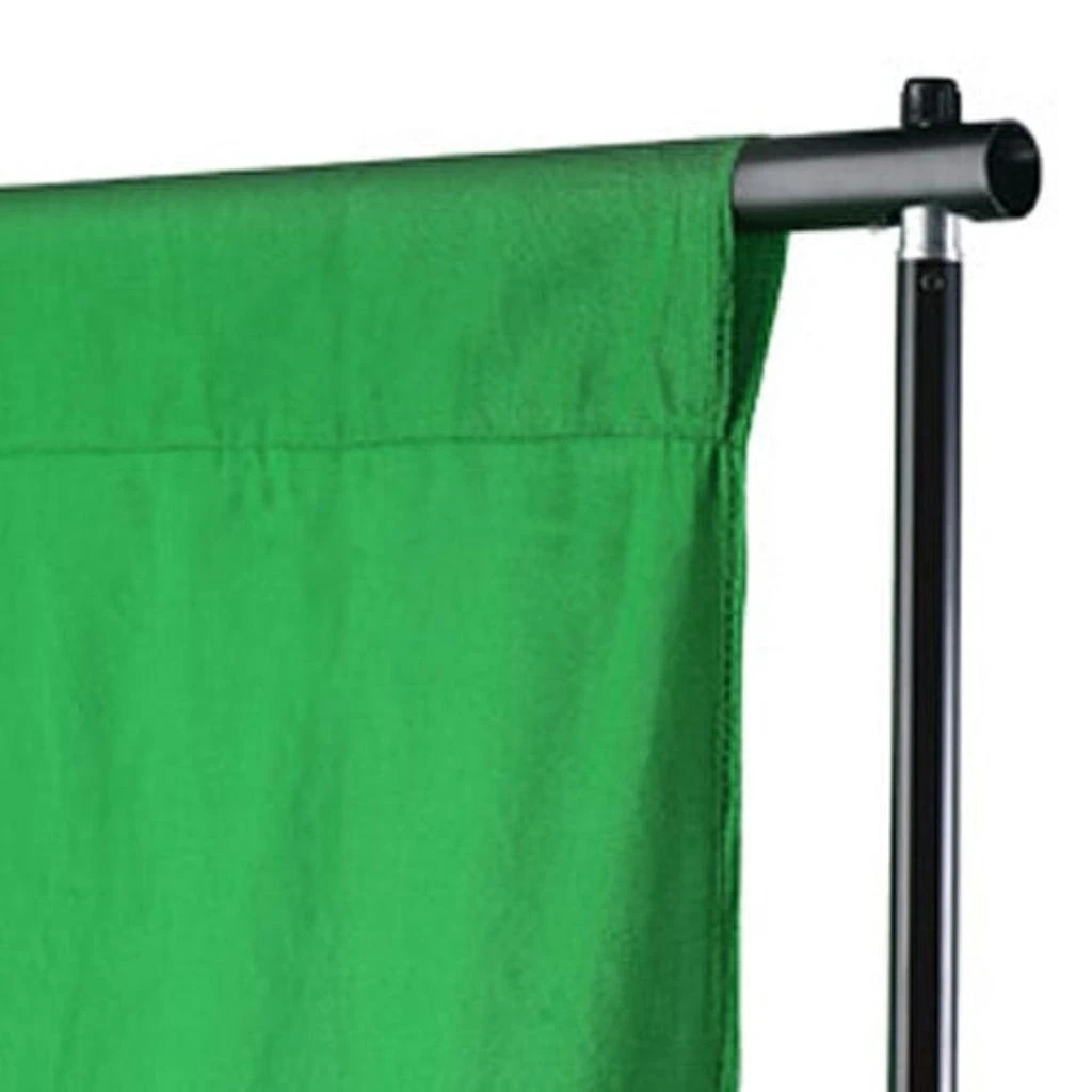 Medvilninis fonas be stovo, žalias, 500x300cm, Chroma-key