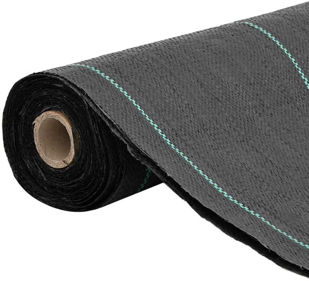 Membrana nuo piktžolių, juodos spalvos, 0,5x15m, PP