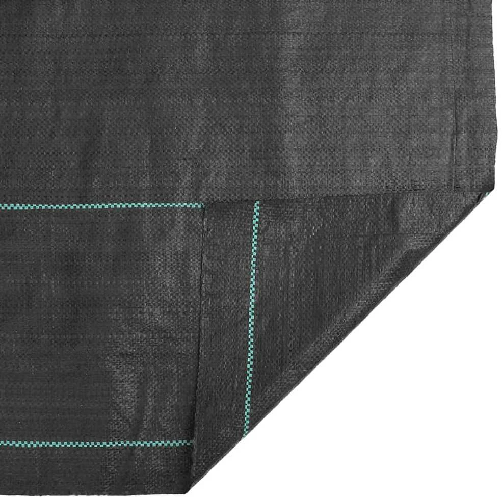 Membrana nuo piktžolių, juodos spalvos, 0,5x15m, PP
