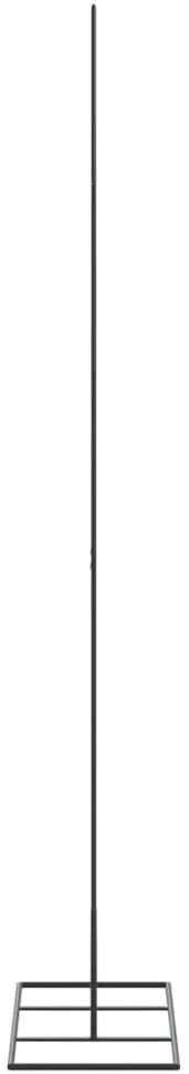 Metalinė Kalėdų eglutė, juodos spalvos, 150 cm