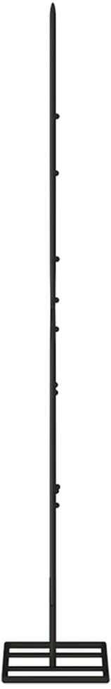 Metalinė Kalėdų eglutė, juodos spalvos, 90 cm