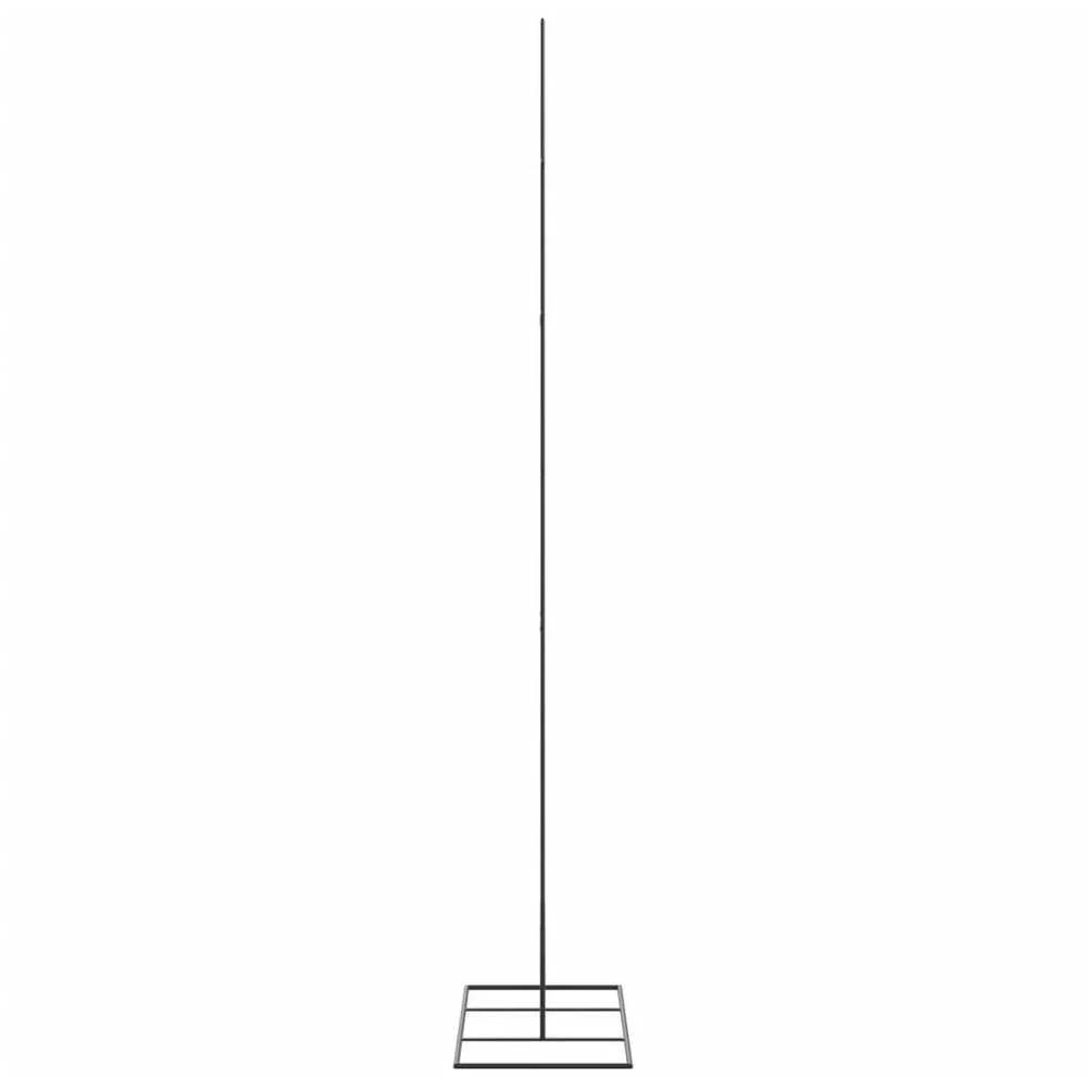Metalinė Kalėdų eglutė, juodos spalvos, 180 cm