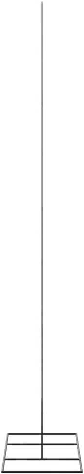 Metalinė Kalėdų eglutė, juodos spalvos, 180 cm
