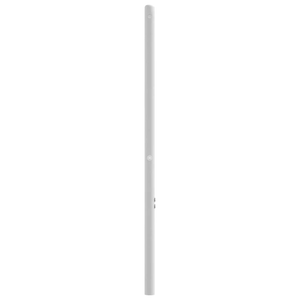 Metalinis galvūgalis, baltos spalvos, 100cm