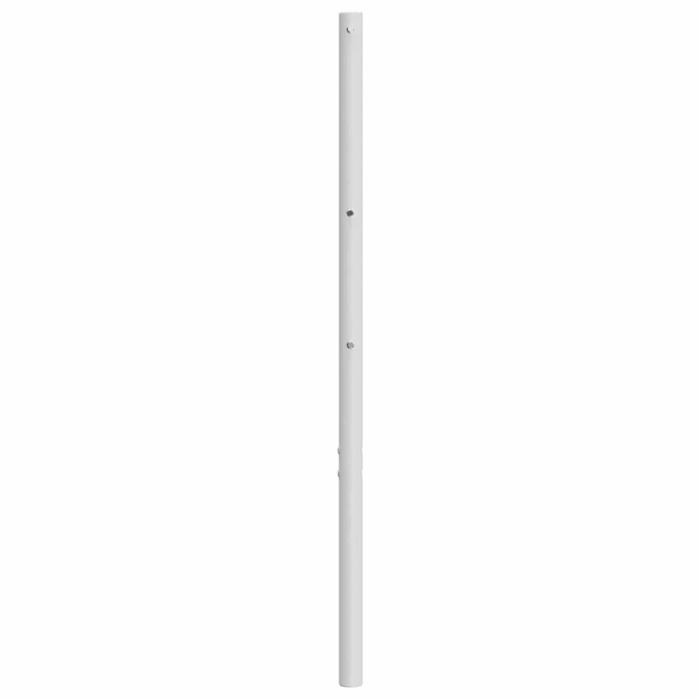 Metalinis galvūgalis, baltos spalvos, 120cm