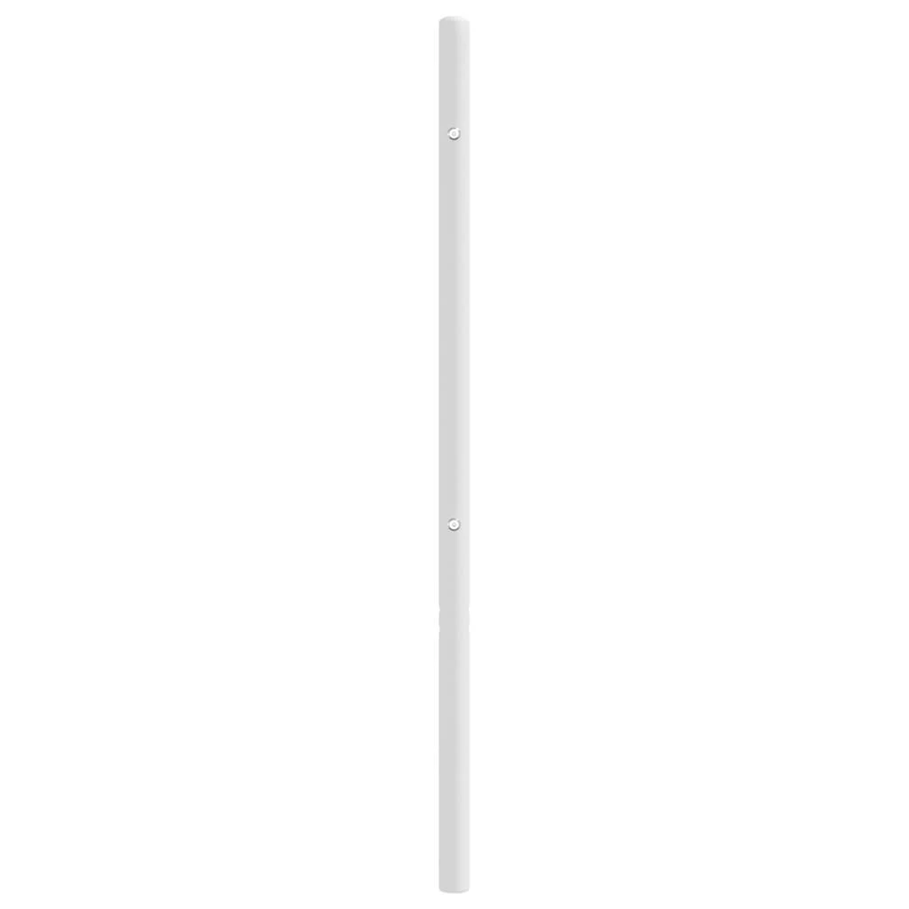 Metalinis galvūgalis, baltos spalvos, 120cm