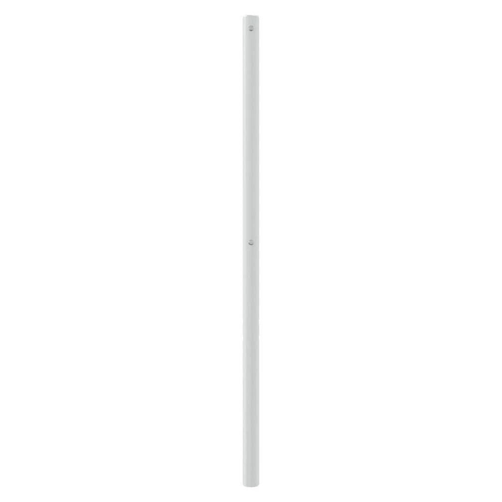 Metalinis galvūgalis, baltos spalvos, 120cm