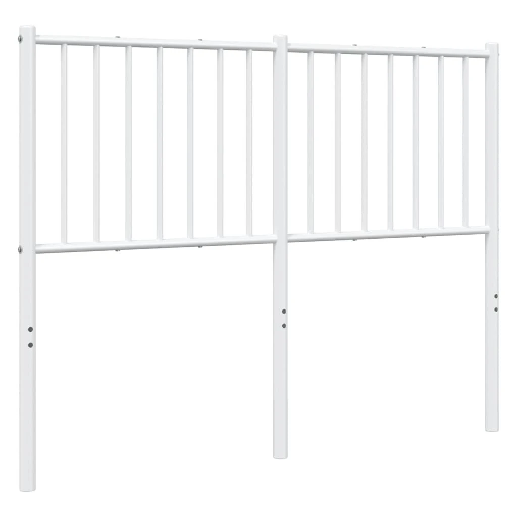 Metalinis galvūgalis, baltos spalvos, 120cm