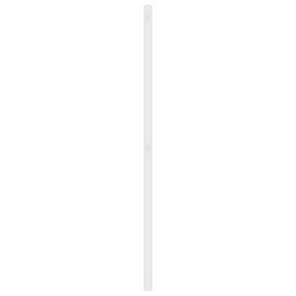 Metalinis galvūgalis, baltos spalvos, 135cm