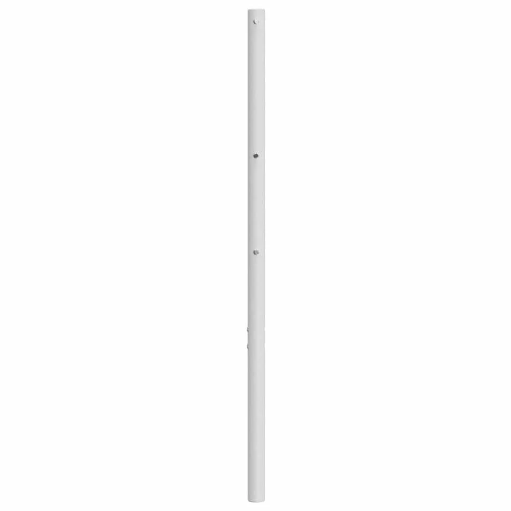 Metalinis galvūgalis, baltos spalvos, 135cm