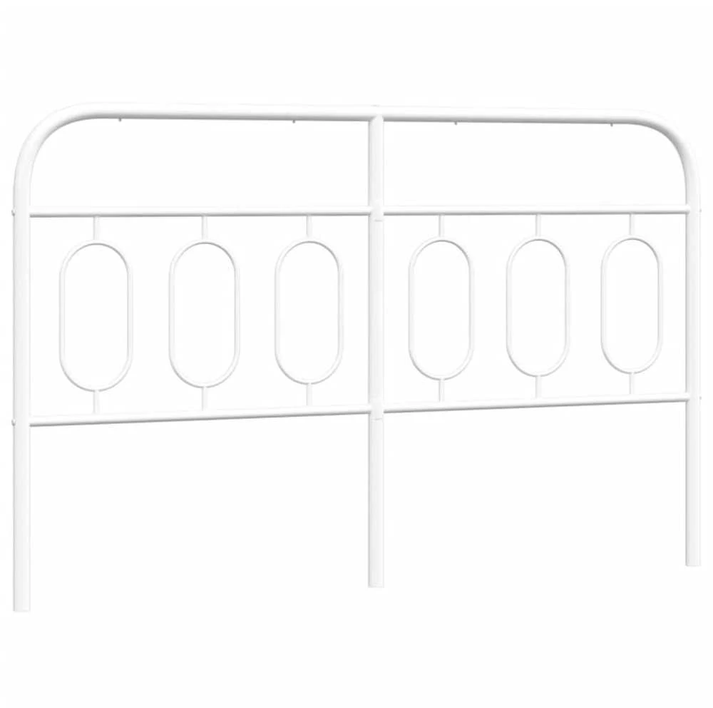 Metalinis galvūgalis, baltos spalvos, 140cm