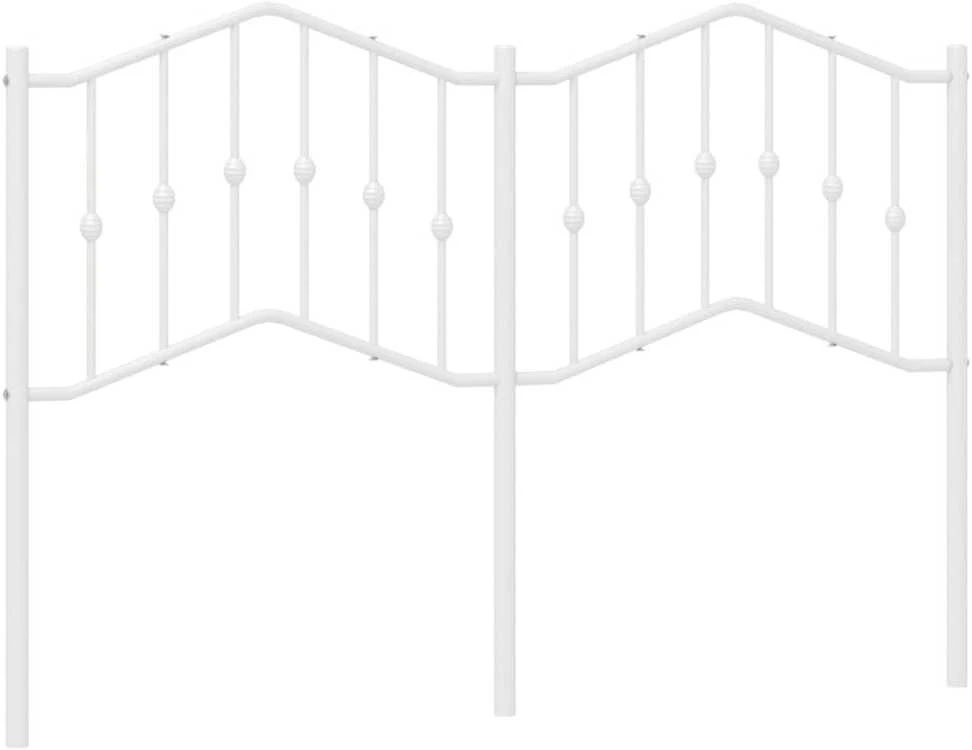 Metalinis galvūgalis, baltos spalvos, 140cm