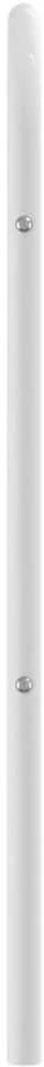 Metalinis galvūgalis, baltos spalvos, 150cm