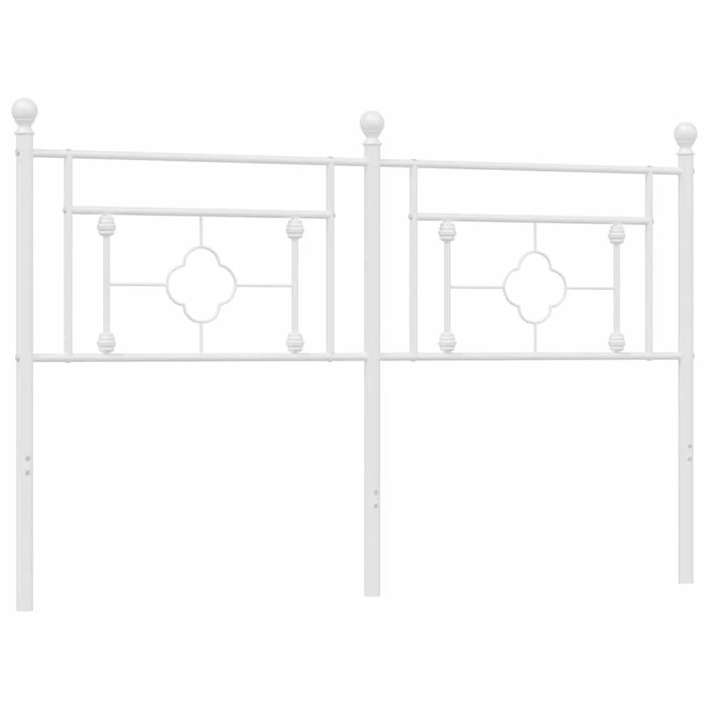 Metalinis pakaitinis galvūgalis, baltos spalvos, 160cm