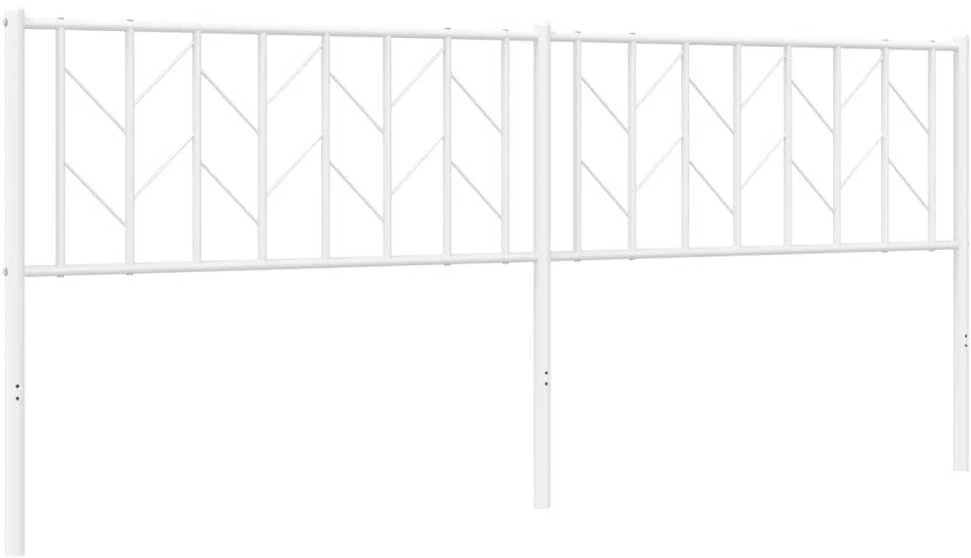 Metalinis pakaitinis galvūgalis, baltos spalvos, 200cm