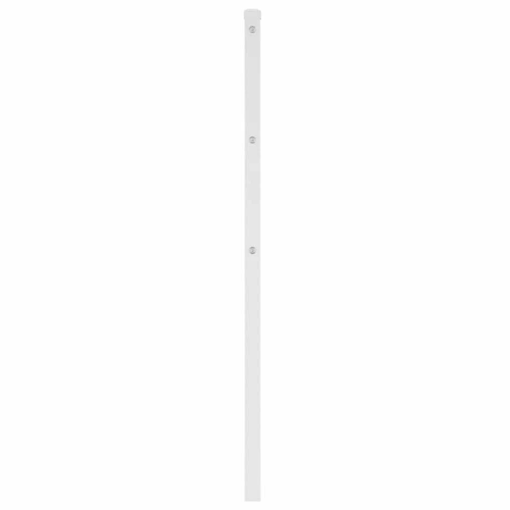 Metalinis galvūgalis, baltos spalvos, 80cm