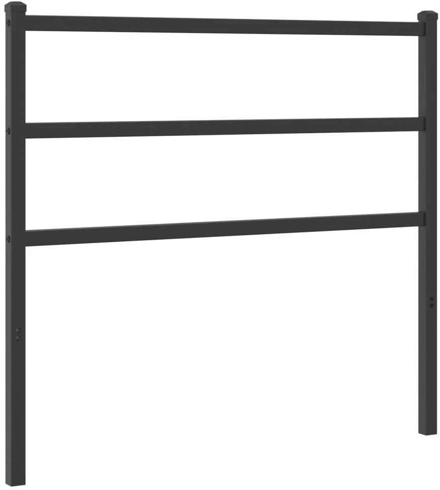 Metalinis pakaitinis galvūgalis, juodos spalvos, 100cm