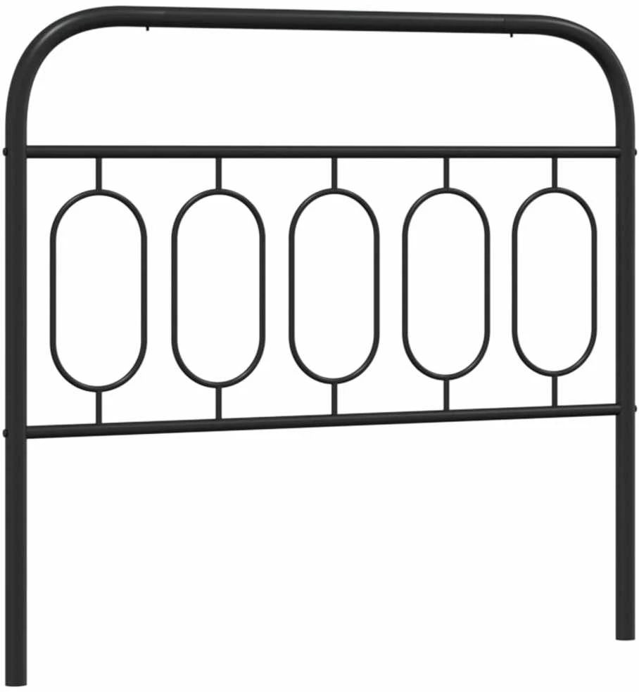 Metalinis pakaitinis galvūgalis, juodos spalvos, 100cm
