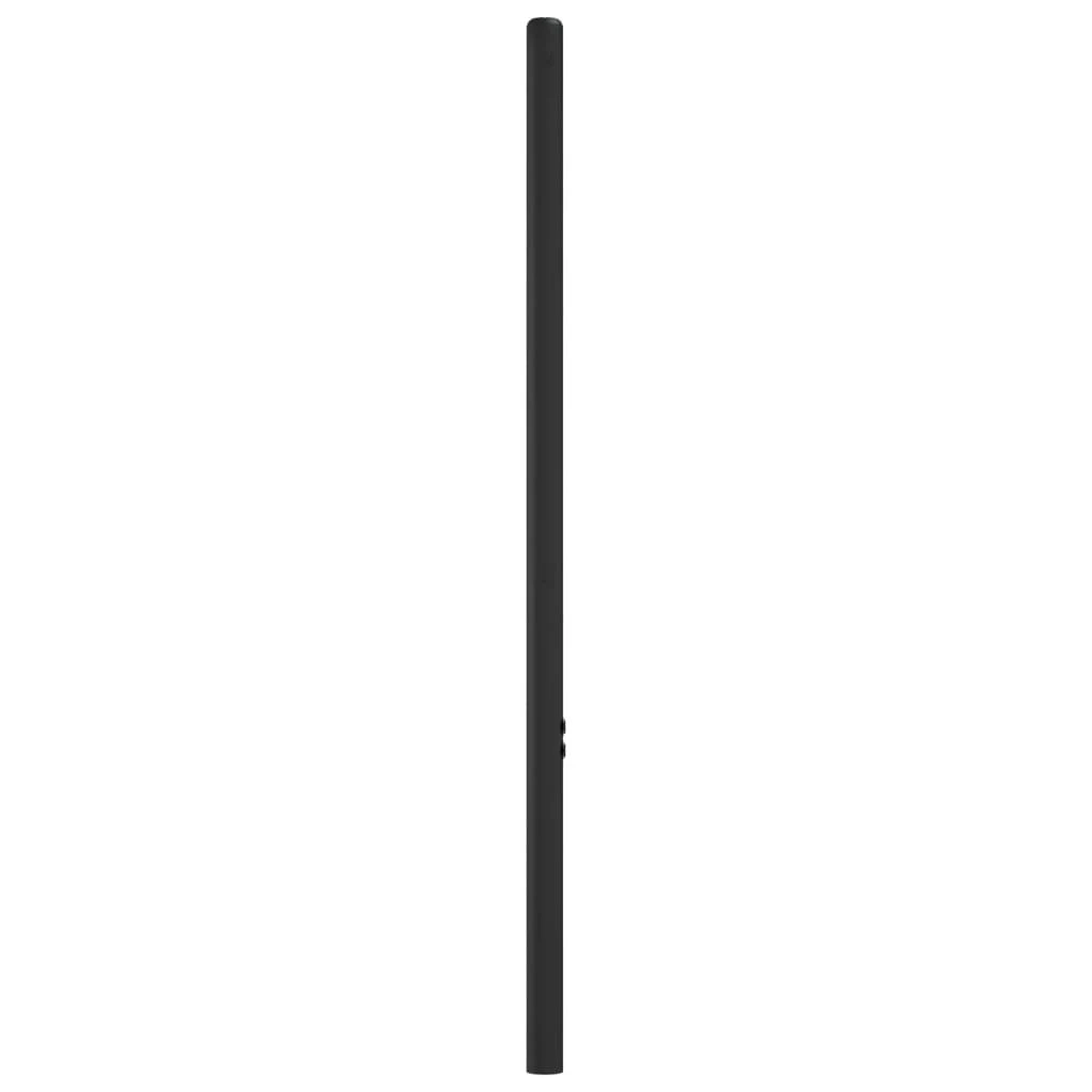 Metalinis galvūgalis, juodos spalvos, 100cm