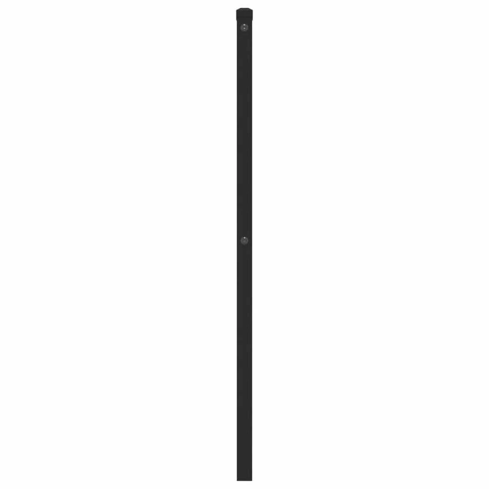 Metalinis galvūgalis, juodos spalvos, 107cm