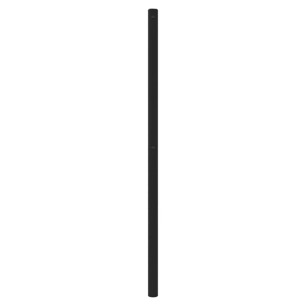 Metalinis galvūgalis, juodos spalvos, 107cm