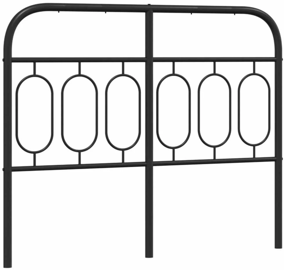 Metalinis pakaitinis galvūgalis, juodos spalvos, 120cm