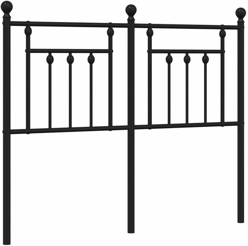 Metalinis galvūgalis, juodos spalvos, 120cm