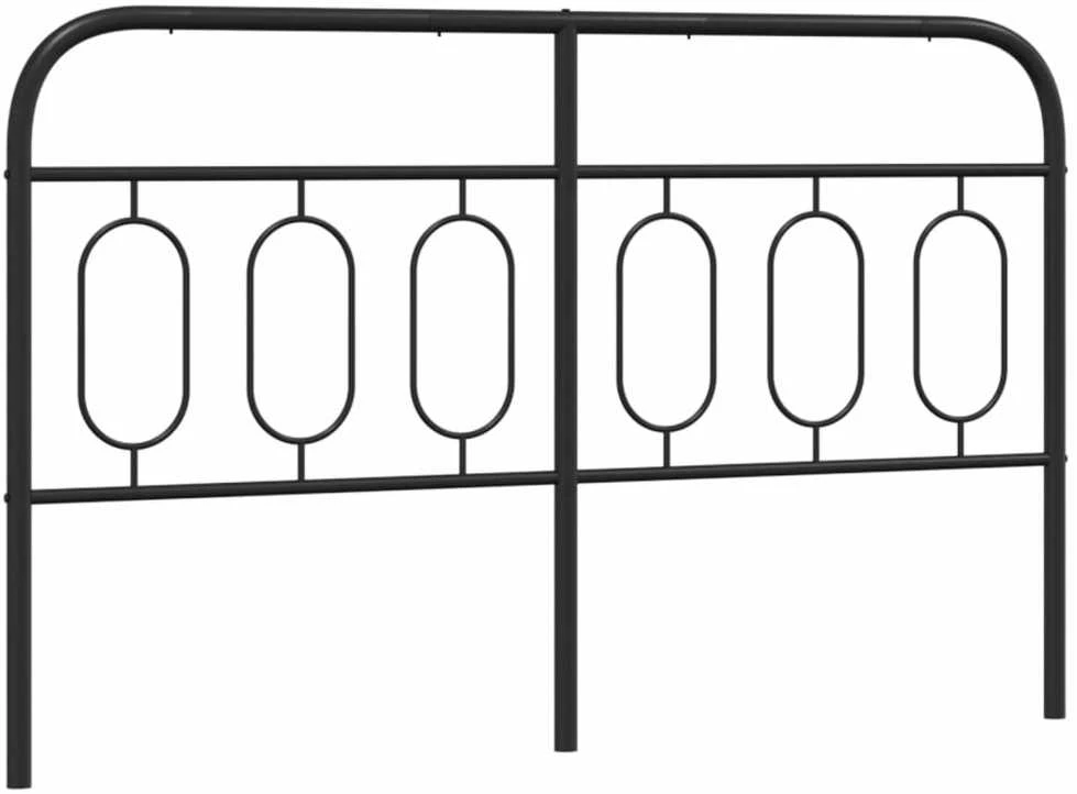 Metalinis pakaitinis galvūgalis, juodos spalvos, 137cm