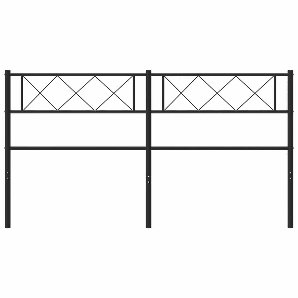 Metalinis galvūgalis, juodos spalvos, 150cm