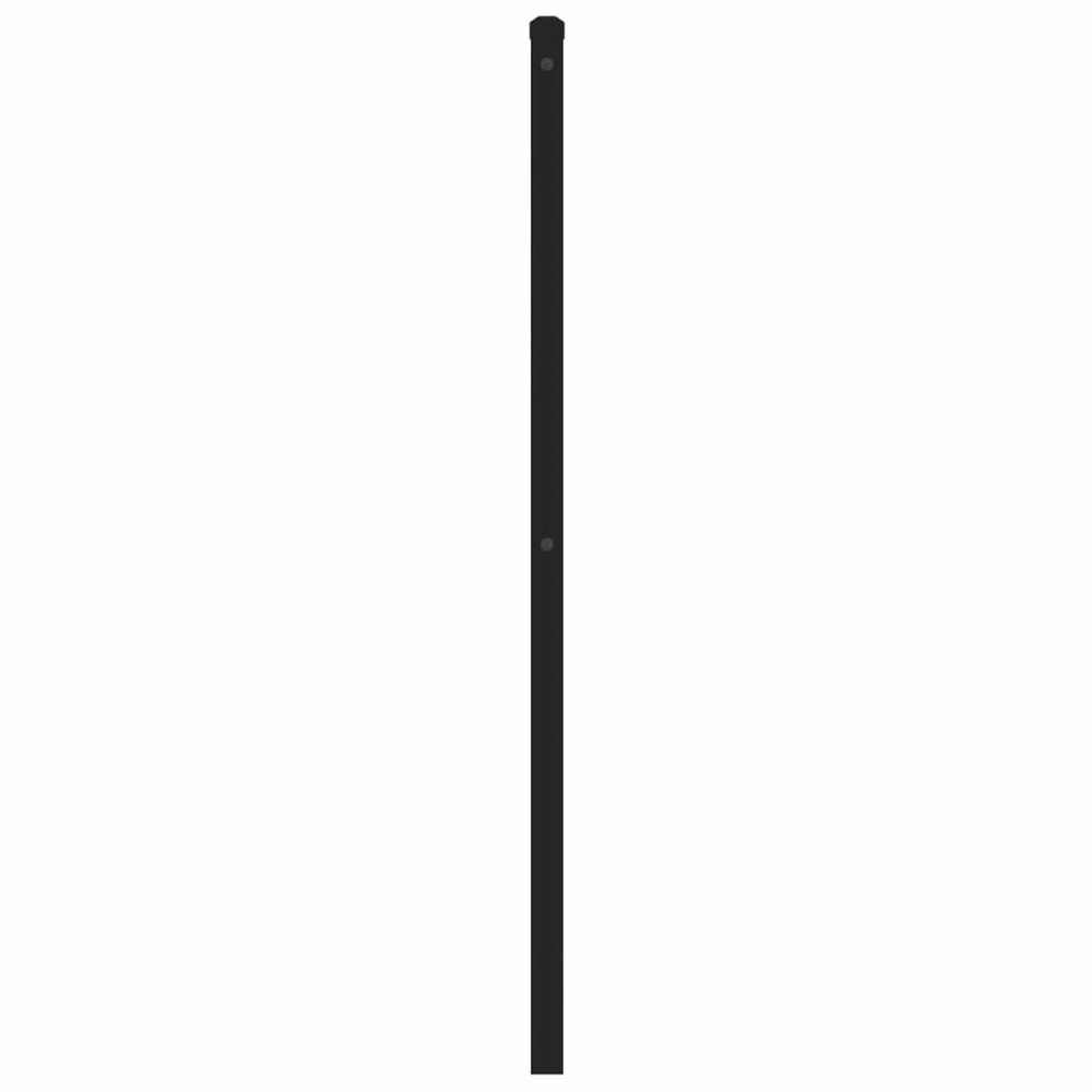 Metalinis galvūgalis, juodos spalvos, 150cm