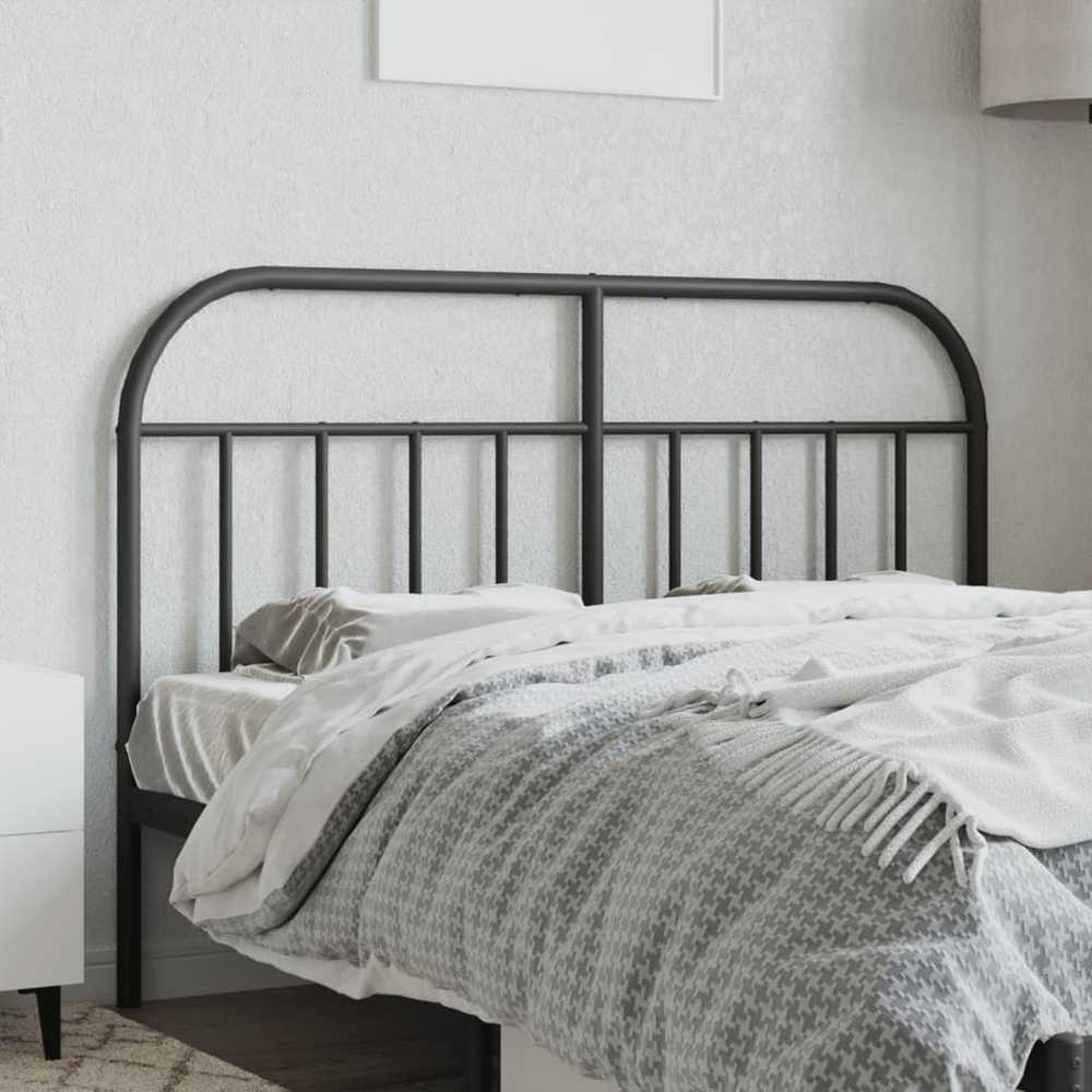 Metalinis galvūgalis, juodos spalvos, 150cm