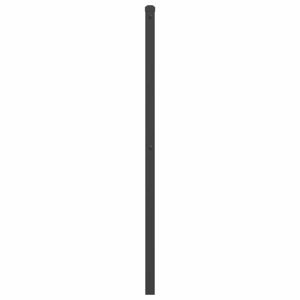 Metalinis galvūgalis, juodos spalvos, 193cm
