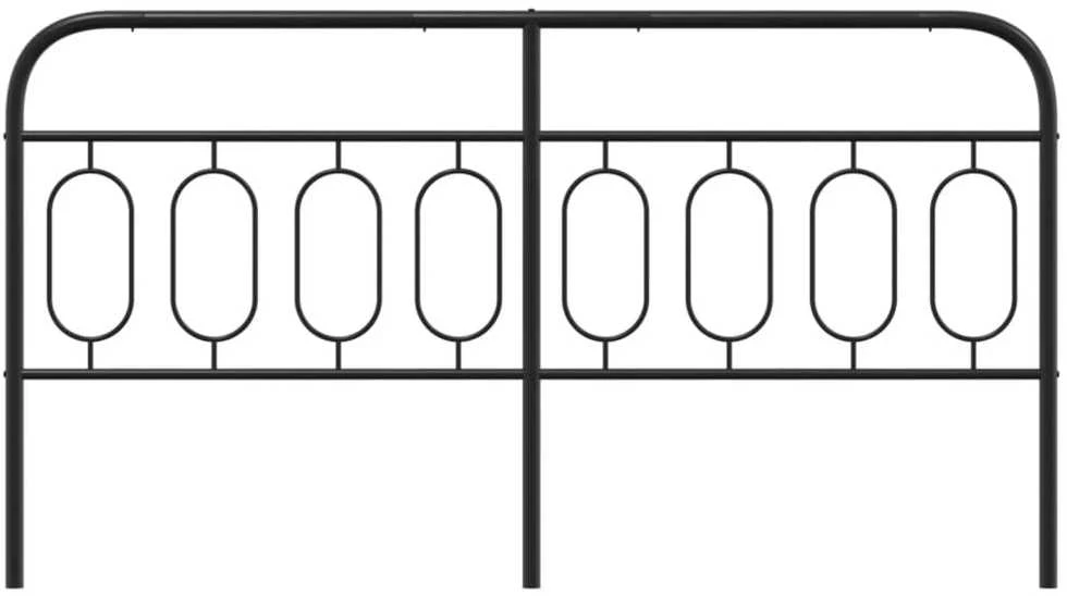 Metalinis pakaitinis galvūgalis, juodos spalvos, 193cm