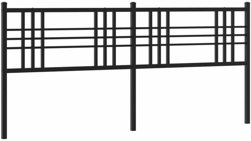 Metalinis pakaitinis galvūgalis, juodos spalvos, 200cm