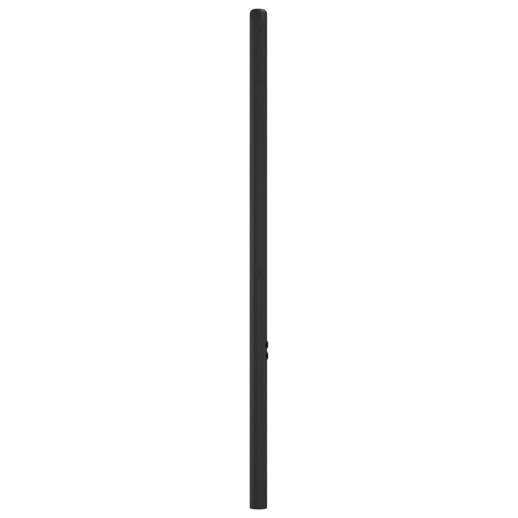 Metalinis galvūgalis, juodos spalvos, 75cm