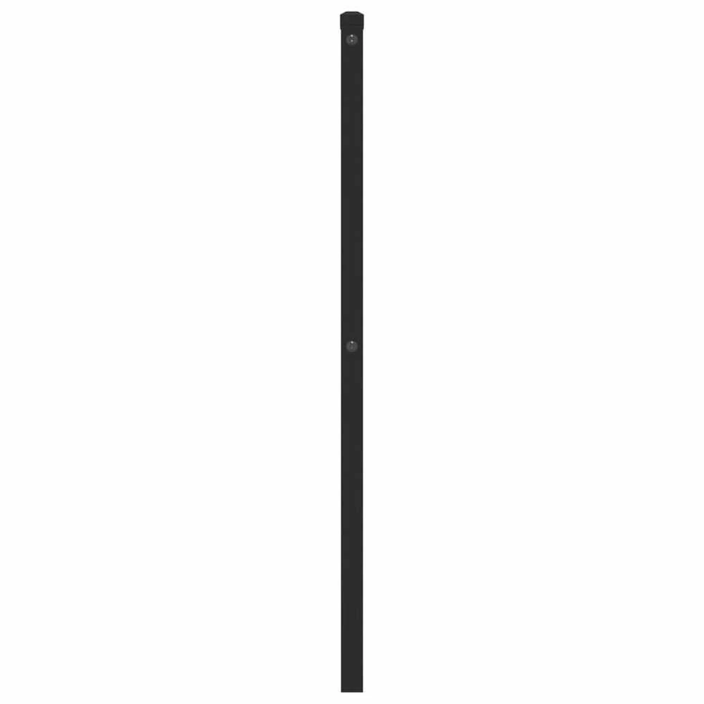 Metalinis pakaitinis galvūgalis, juodos spalvos, 80cm