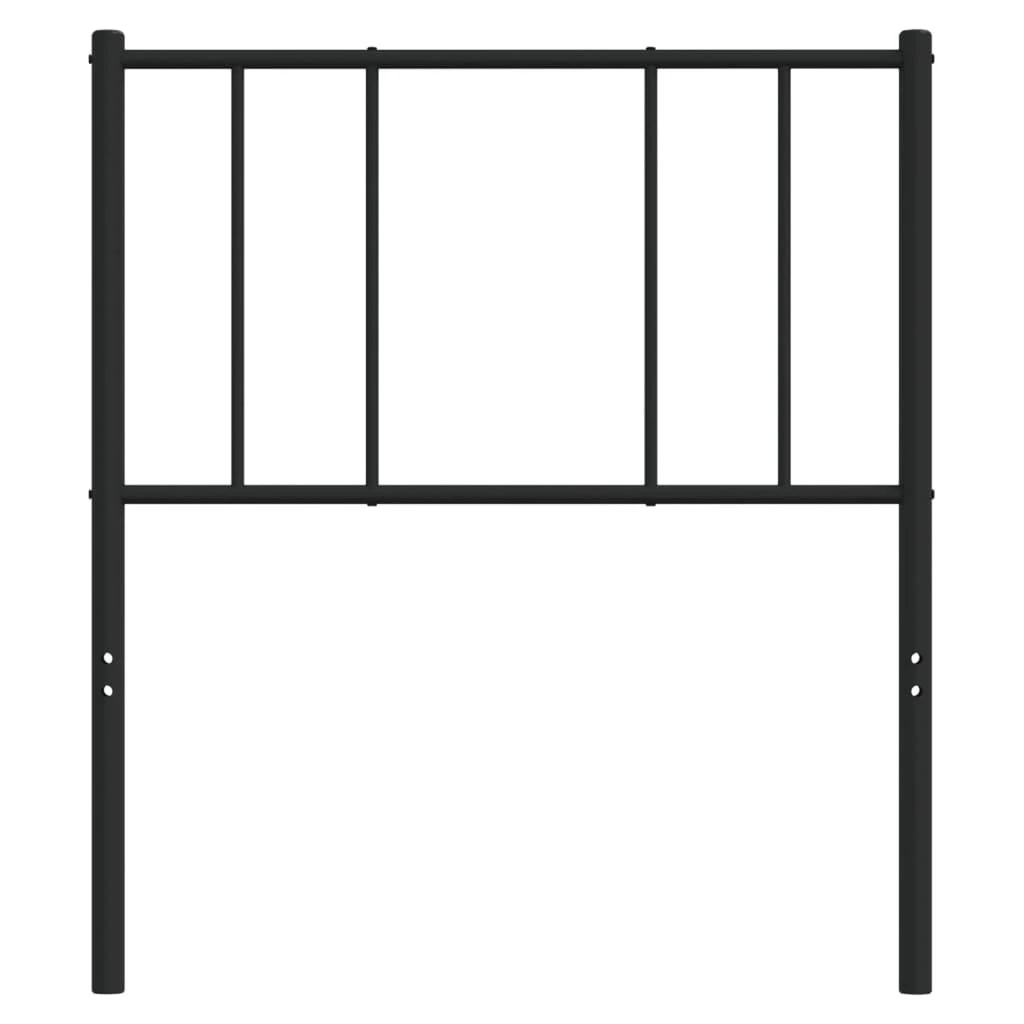 Metalinis galvūgalis, juodos spalvos, 80cm