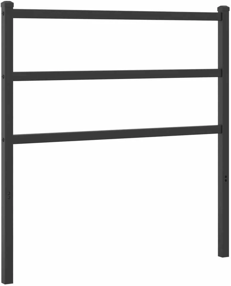 Metalinis galvūgalis, juodos spalvos, 90cm