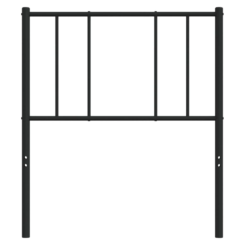 Metalinis galvūgalis, juodos spalvos, 90cm