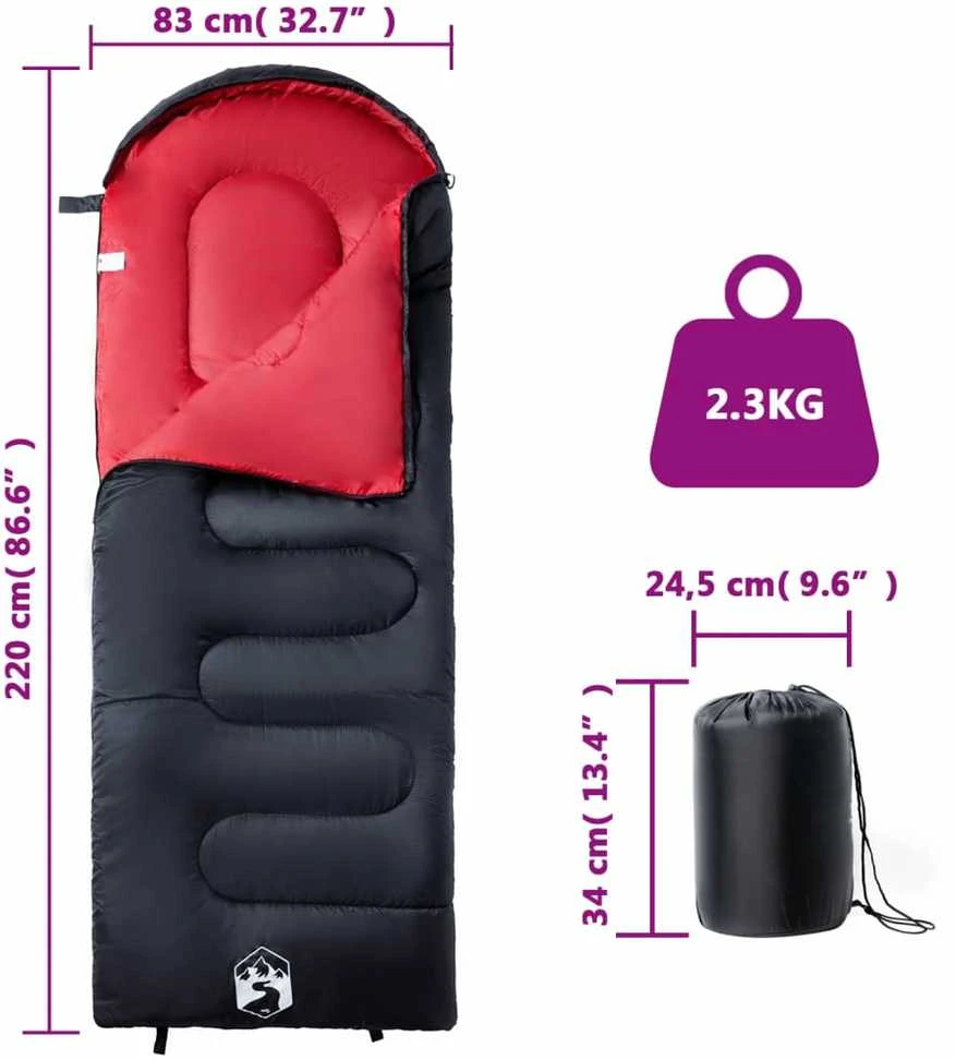 Miegmaišis suaugusiems stovyklavimui, 3-4 sezonams