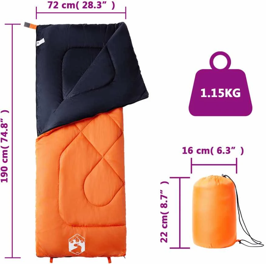 Miegmaišis suaugusiems stovyklavimui, 3 sezonams