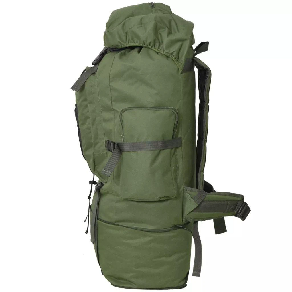Militaristinio stiliaus kuprinė, žalia, XXL, 100 l