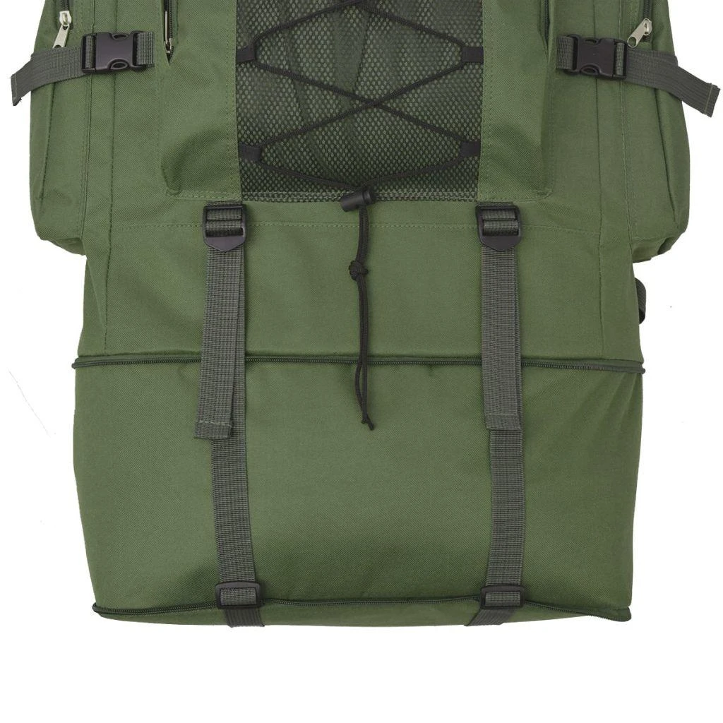 Militaristinio stiliaus kuprinė, žalia, XXL, 100 l