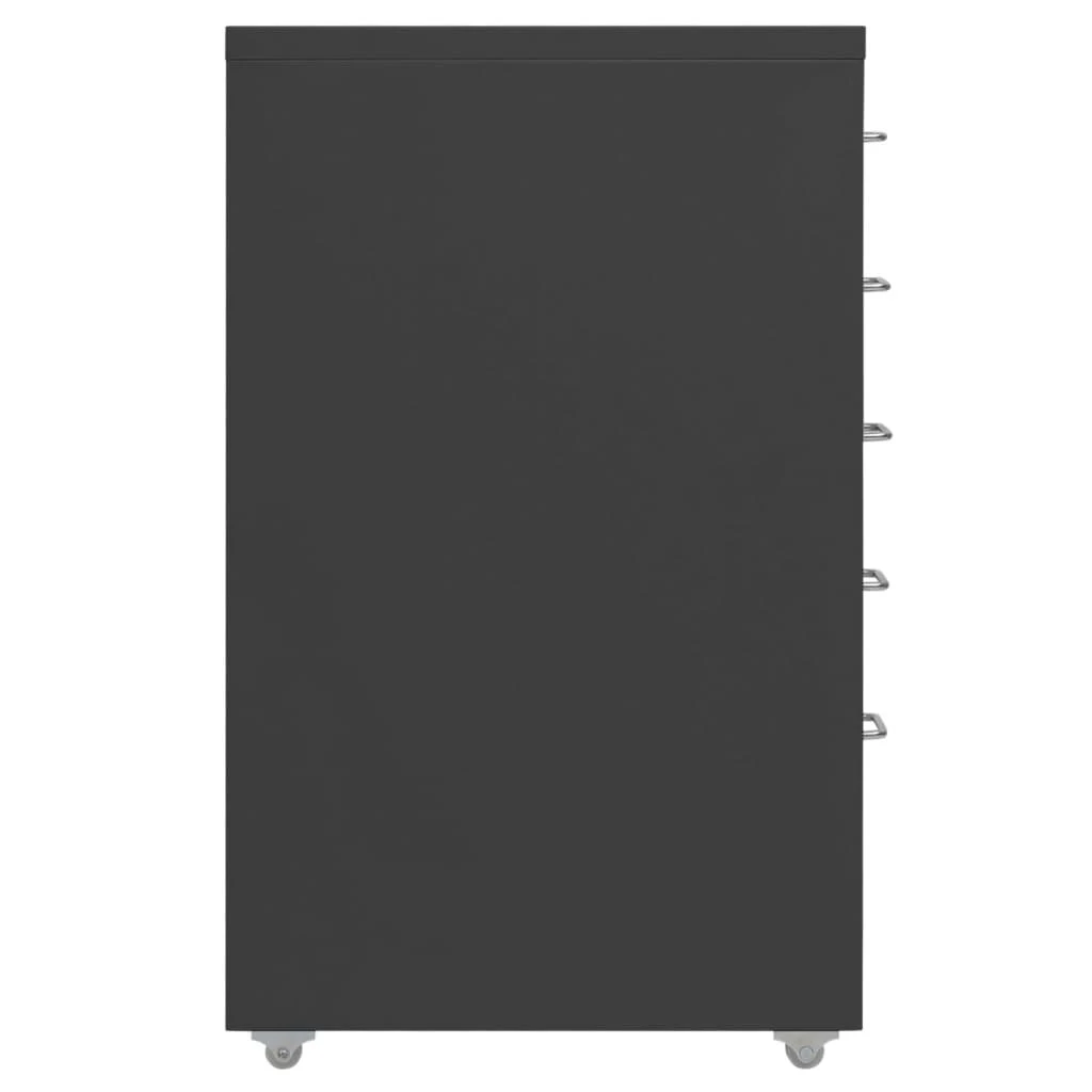 Mobili spintelė dokumentams, antracito, 28x41x69cm, metalas